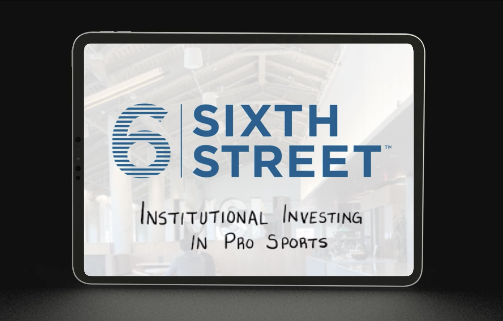 Institutional Investing In Pro Sports